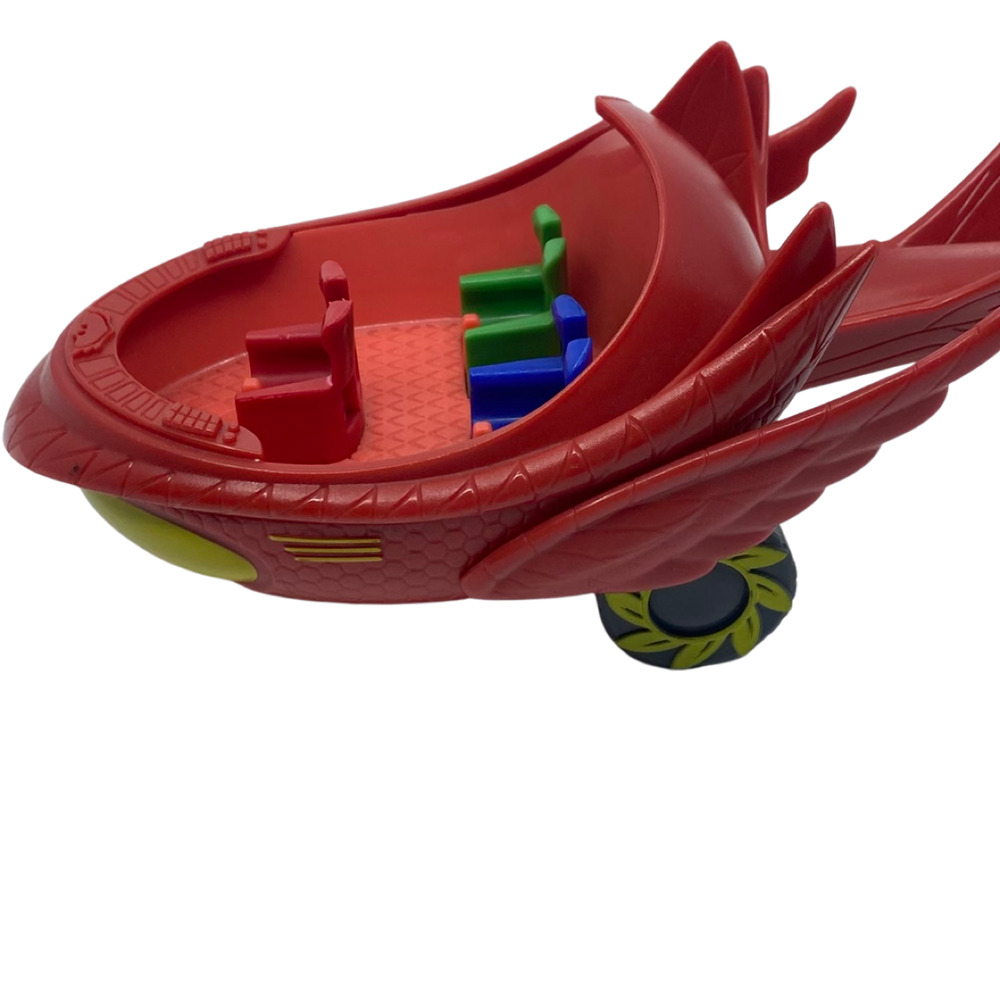 PJ Masks Owl Glider Red Plastic Toy Vehicle